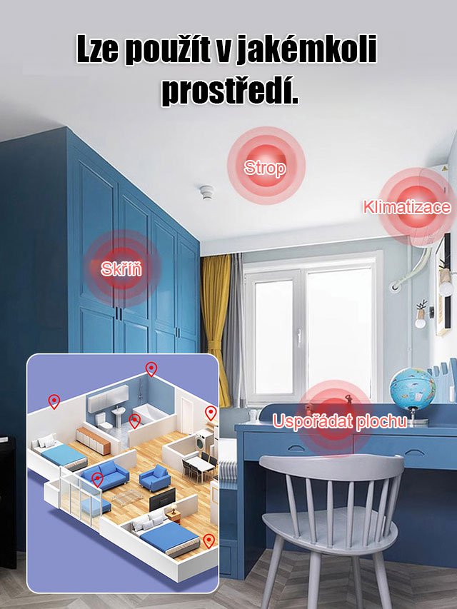 【Vylepšená verze super skryté】Bezdrátová kamera